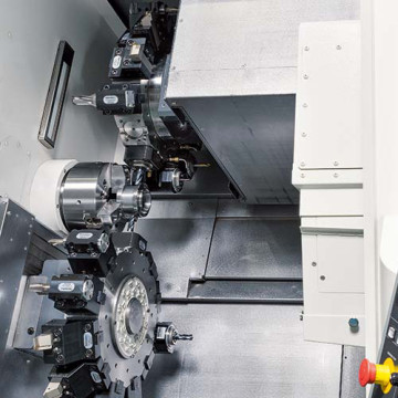 Machine CNC pour décolletage de précision