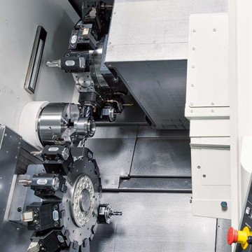 Machine CNC pour décolletage de précision